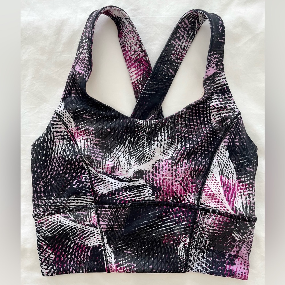 Lululemon Seawheeze Long Line bra